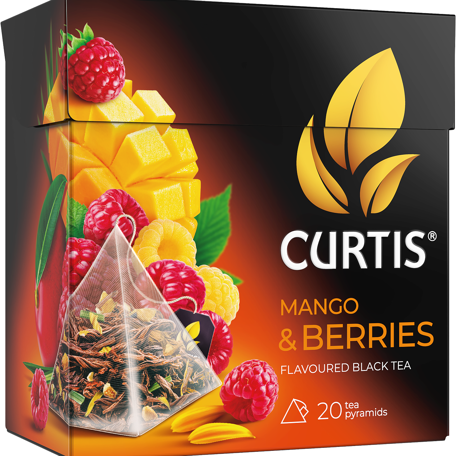 Чай "Curtis" Mango Berries 20шт 1,7г
