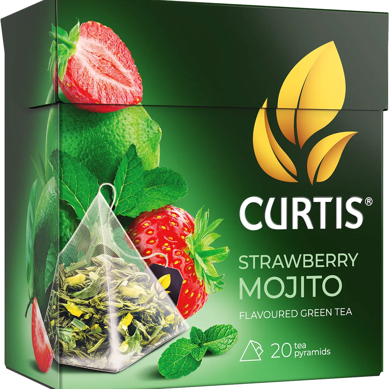 Чай "Curtis" Stawberry Mojito 20шт 1,7г