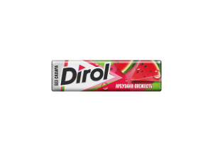 Резинка жевательная "Dirol" Арбузная свежесть м/у 13.6г