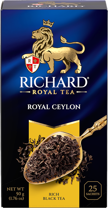 Чай "Richard" Royal Ceylon черный 25 шт 2г