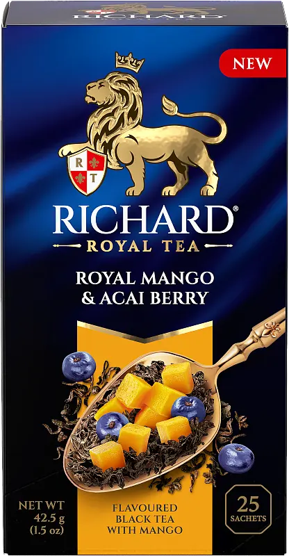 Чай "Richard" Royal Mango & Acai berry 25шт 1.7 г