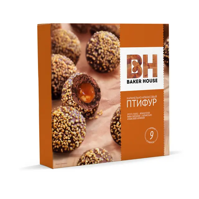 Пирожные "Птифур" Карамель 225г