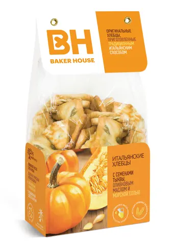 Хлебцы "Baker House" Семена тыквы 250г