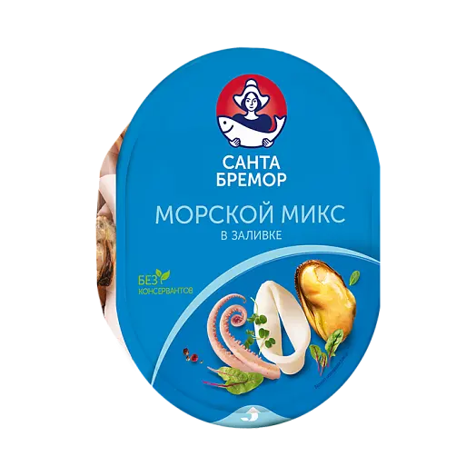 "Русское море" КОКТЕЙЛЬ ИЗ МОРЕПРОД В ЗАЛИВ МОРСКОЙ МИКС180 (Россия)