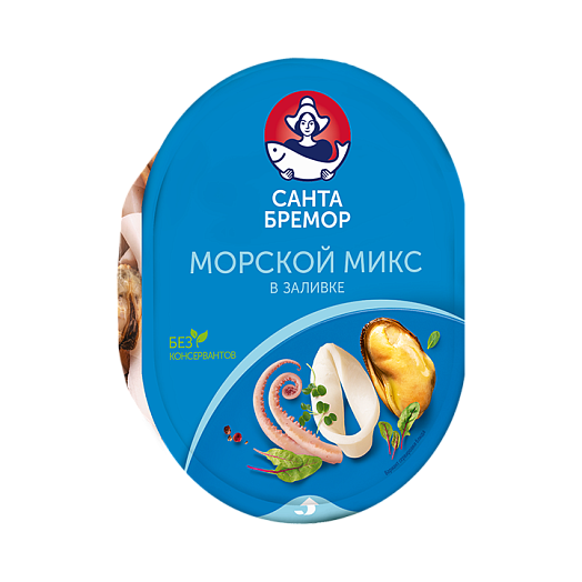 "Русское море" КОКТЕЙЛЬ ИЗ МОРЕПРОД В ЗАЛИВ МОРСКОЙ МИКС180 (Россия)