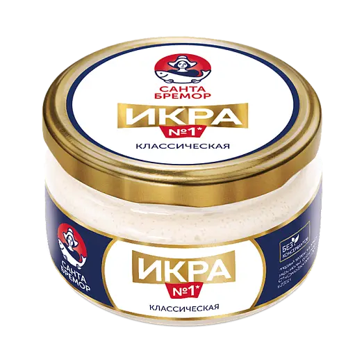 "Русское море" ИКРА № 1 МОЙВЫ ДЕЛИКАТ.КЛАССИЧЕСКАЯ 180г (Беларусь)
