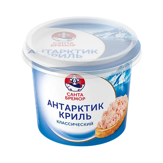 "Русское море" ПАСТА АНТАРКТИК-КРИЛЬ КЛАССИЧЕСКИЙ 150г (Беларусь)