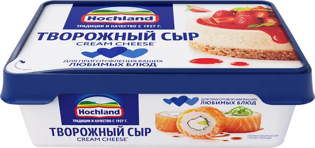 Сыр "Hochland" 180г ван ТВОРОЖНЫЙ ДЛЯ КУЛИНАРИИ/16