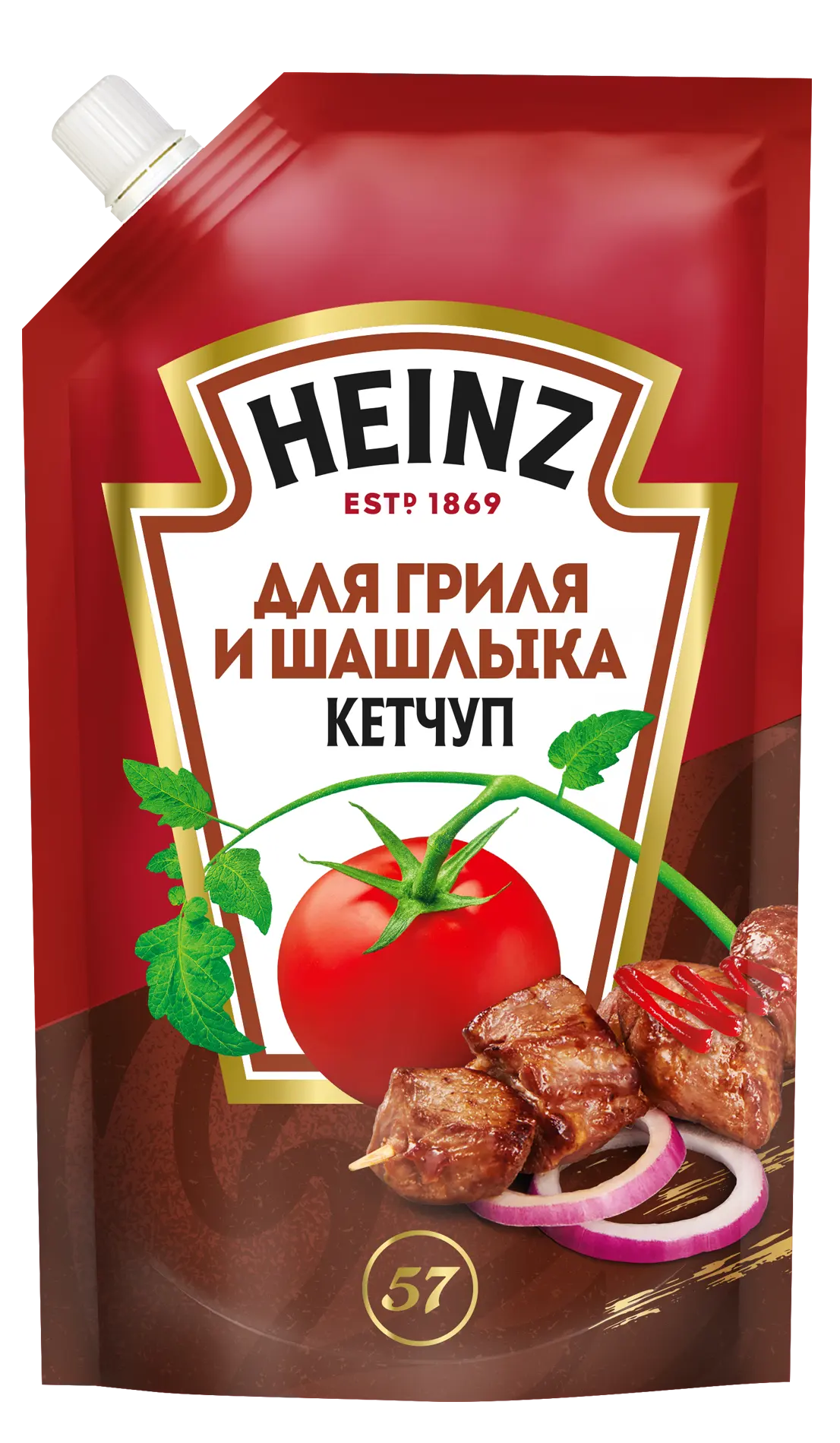 Кетчуп "Heinz" Для гриля и шашлыка 320г (Россия)