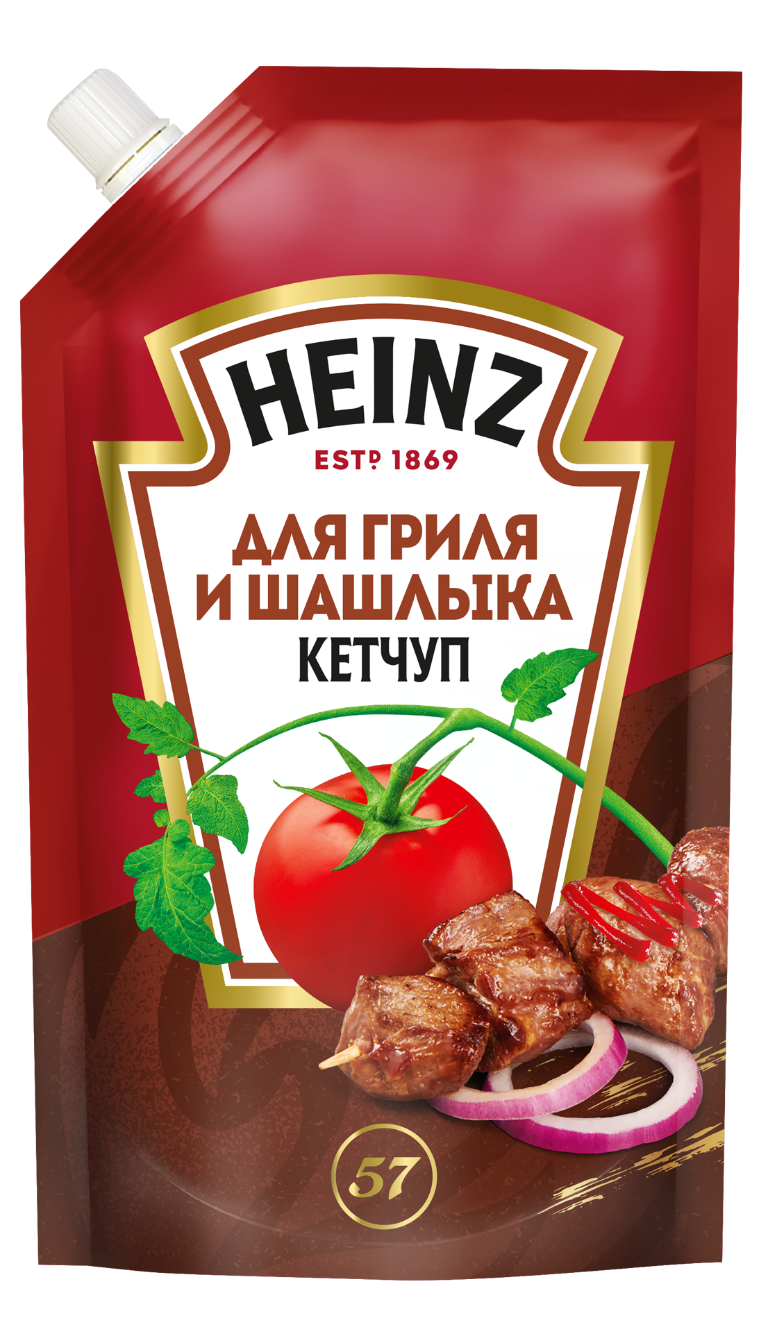 Кетчуп "Heinz" Для гриля и шашлыка 320г (Россия)