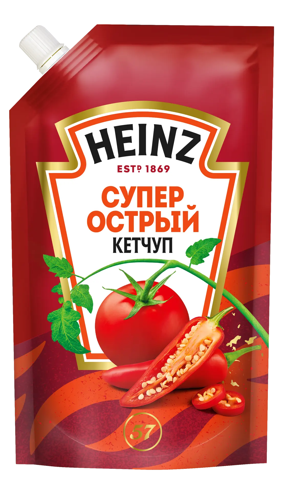 Кетчуп "Heinz" Супер острый 320г (Россия)