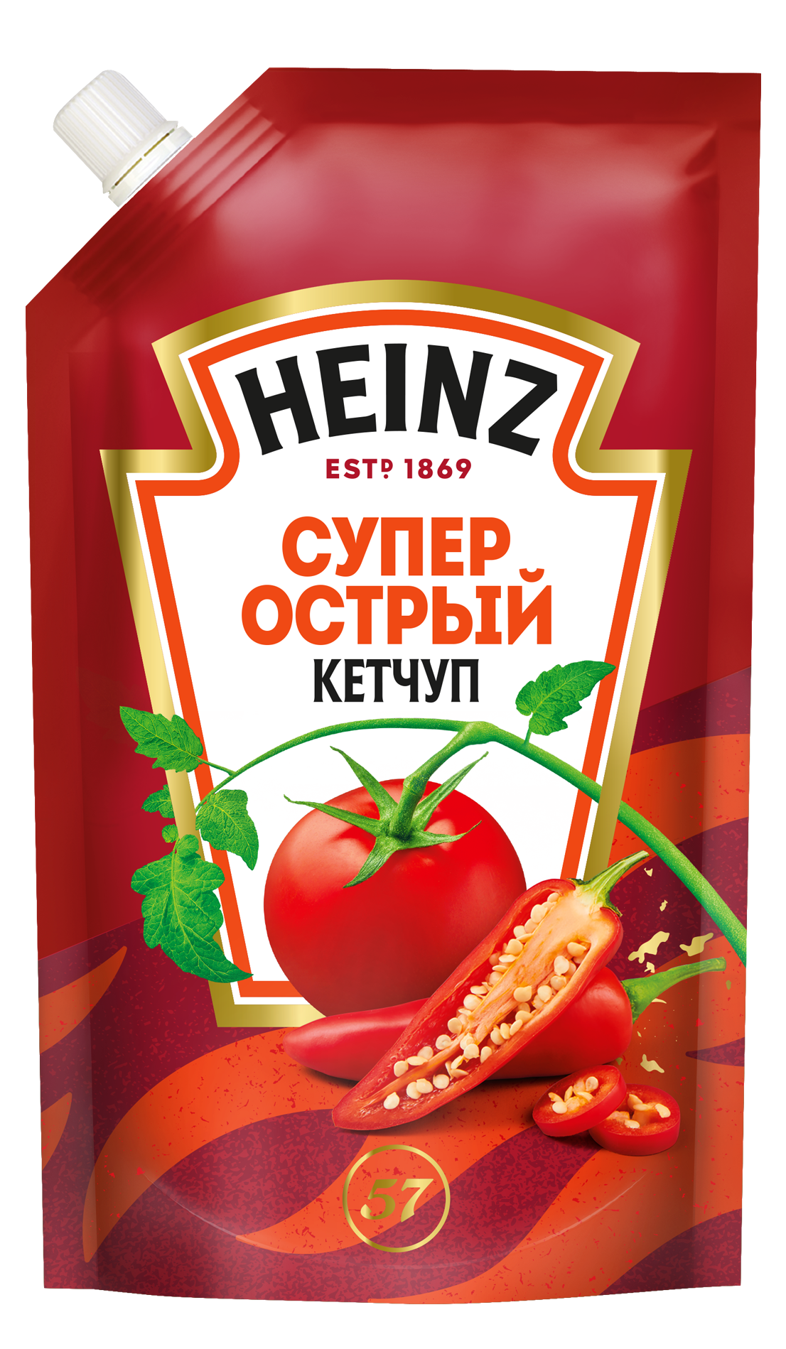 Кетчуп "Heinz" Супер острый 320г (Россия)