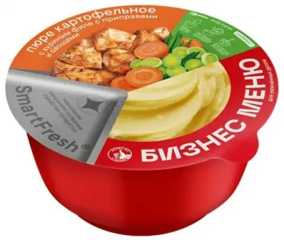 Картофельное пюре "Бизнес Меню" Курица 110 г (Россия)