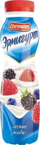 Йогурт "Ehrmann" Питьевой 1,2% Лесные Ягоды 290г (Россия)