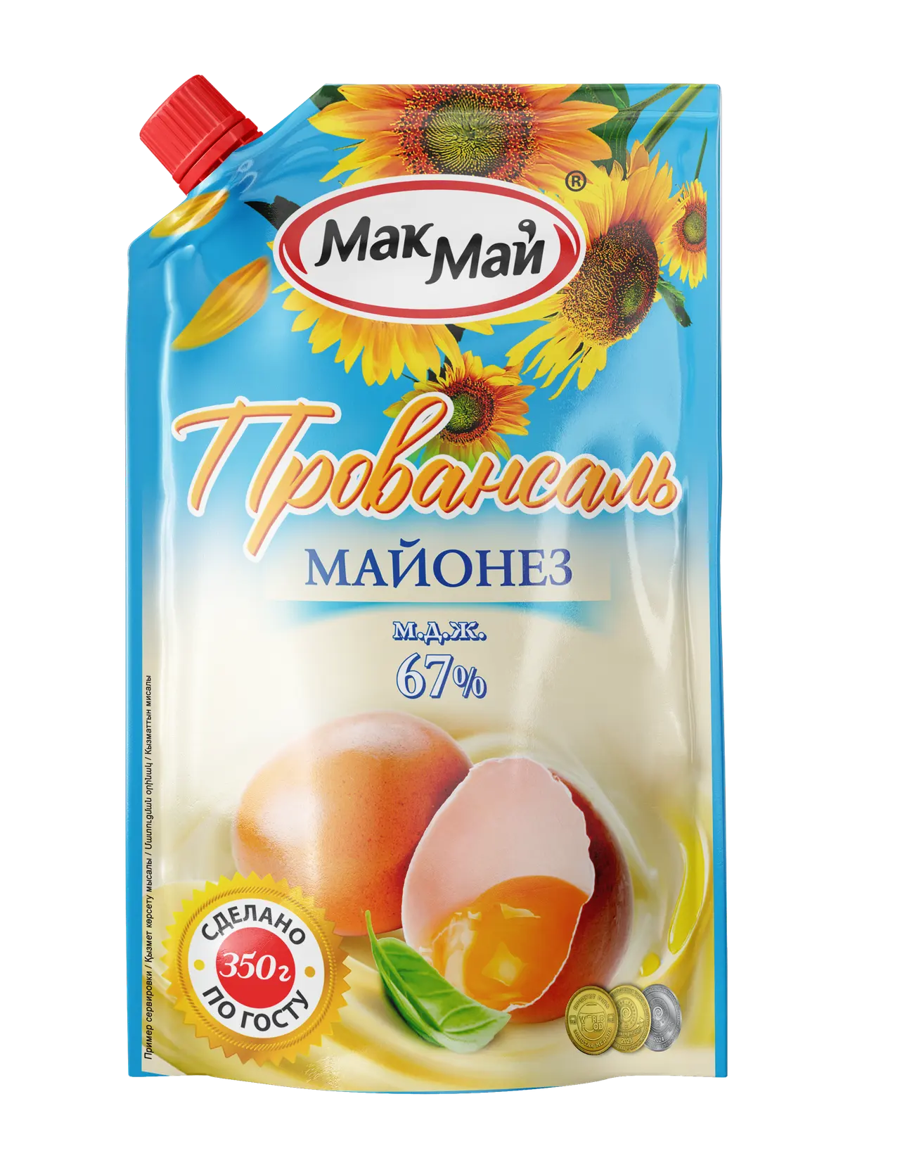 "Мак Май" Майонез Провансаль 67% Д/П 350г (Россия)
