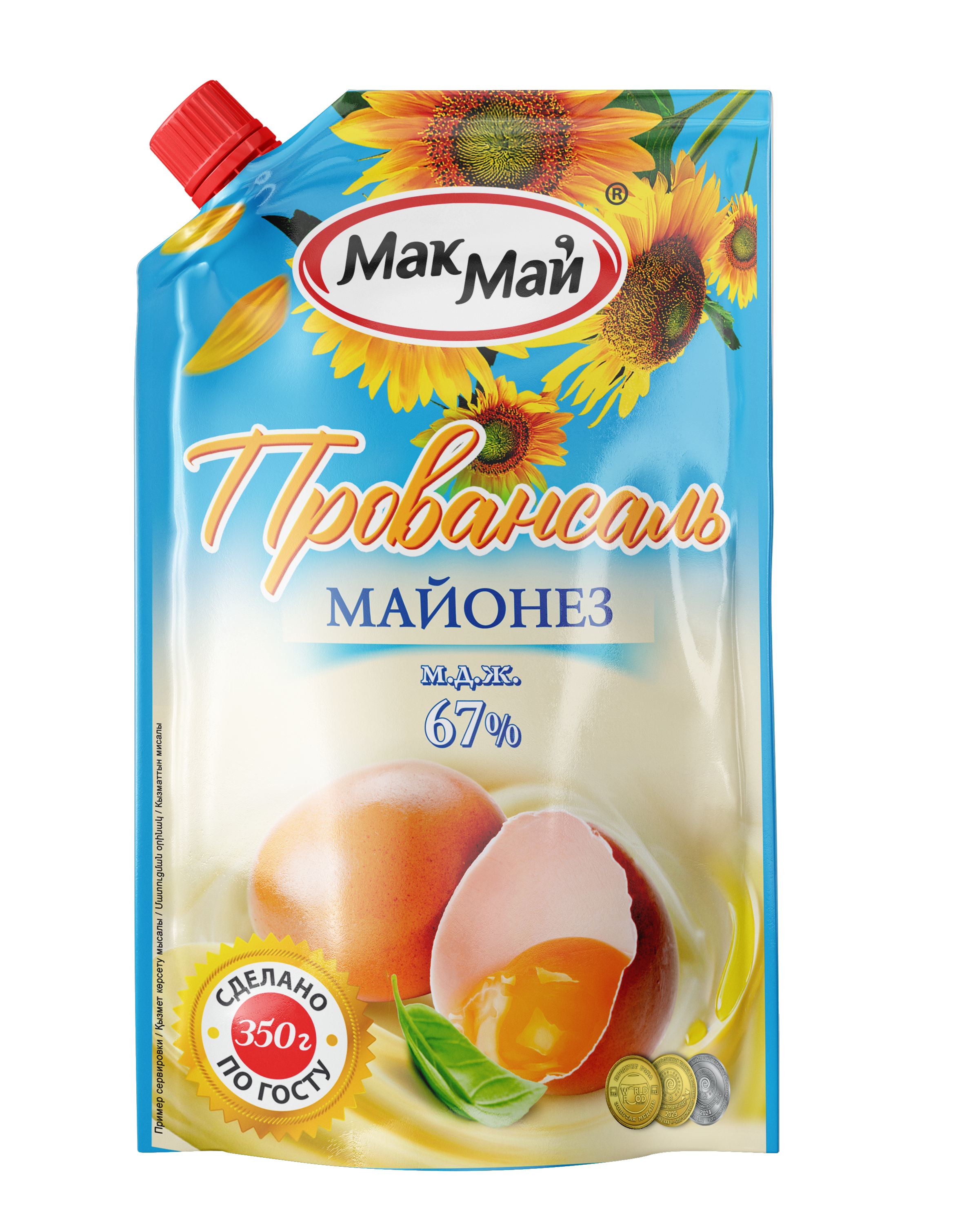"Мак Май" Майонез Провансаль 67% Д/П 350г (Россия)