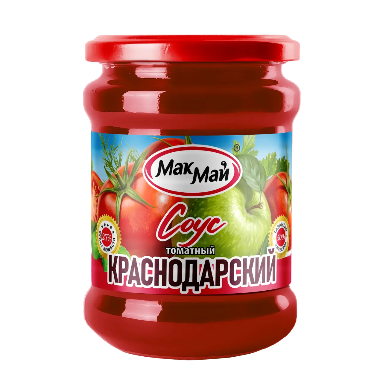 "Мак Май" Соус Краснодарский №1 Ст/Б 500г (Россия)
