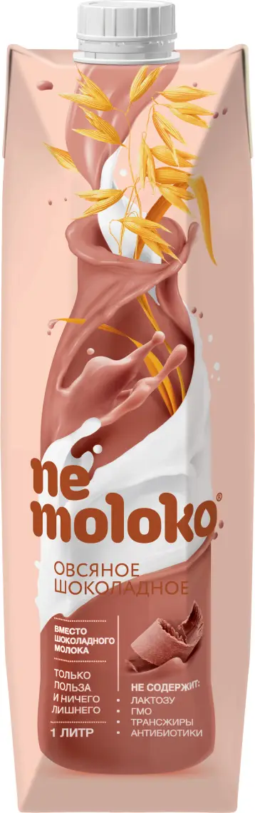 "Сады Придонья" 1,0л Nemoloko Напиток Овсяный Шоколадный (Россия)