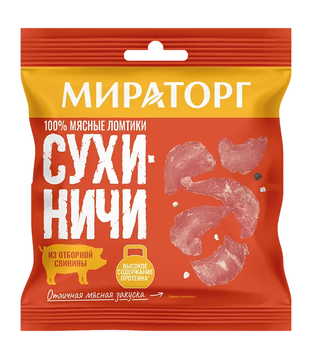 "Мираторг" Сухиничи из свинины Классические ОХЛ ГЗМС 40г*(Россия)