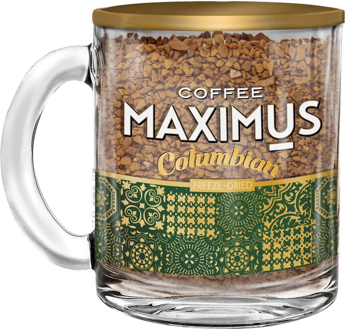 Кофе "Maximus" Columbian растворимый СБ 95г (Россия)