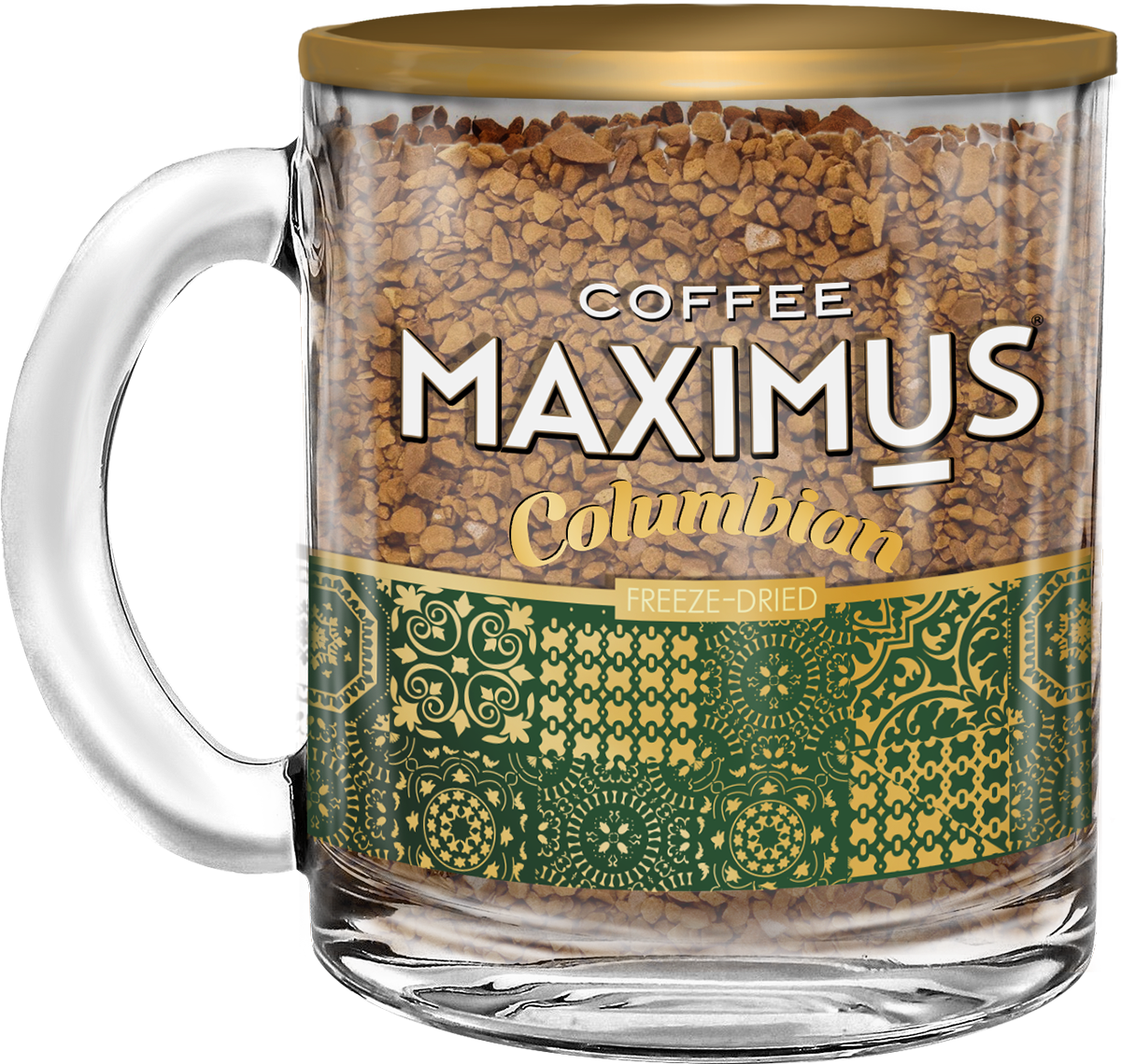 Кофе "Maximus" Columbian растворимый СБ 95г (Россия)