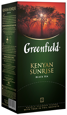 Чай "Greenfield" Kenyan Sunrise 2г (Россия)
