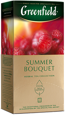 Чай "Greenfield" Summer Bouquet 2г (Россия)