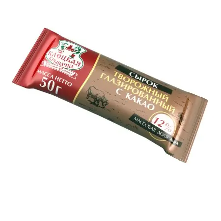 Сырок "Клецкая Крыначка" Какао ваниль 12% 45г (Беларусь)