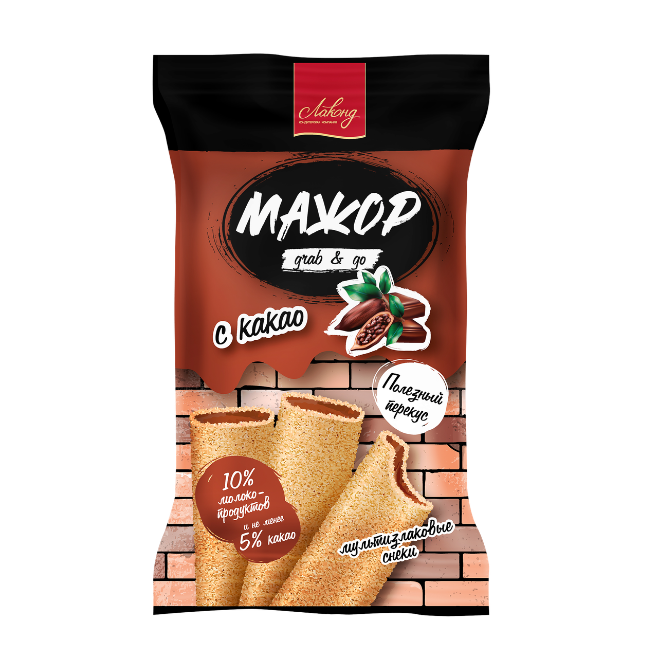 "Лаконд" Печенье Мажор с какао 160г (Россия)