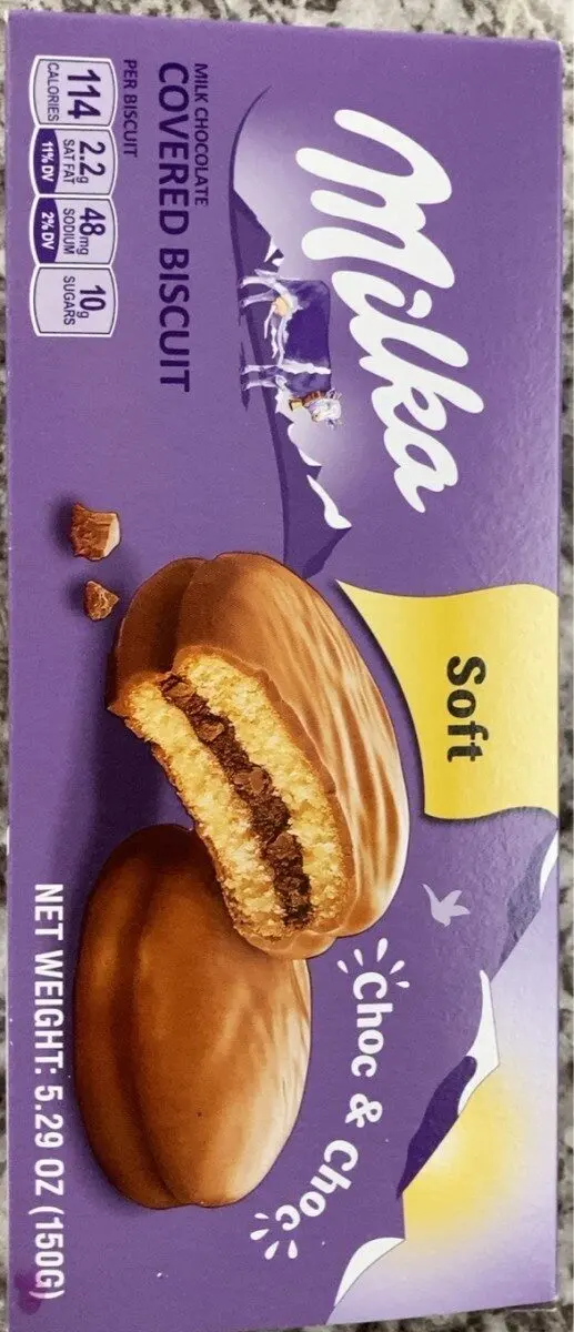 Печень "Milka" Choco Biscuit 150г (Швейцария)