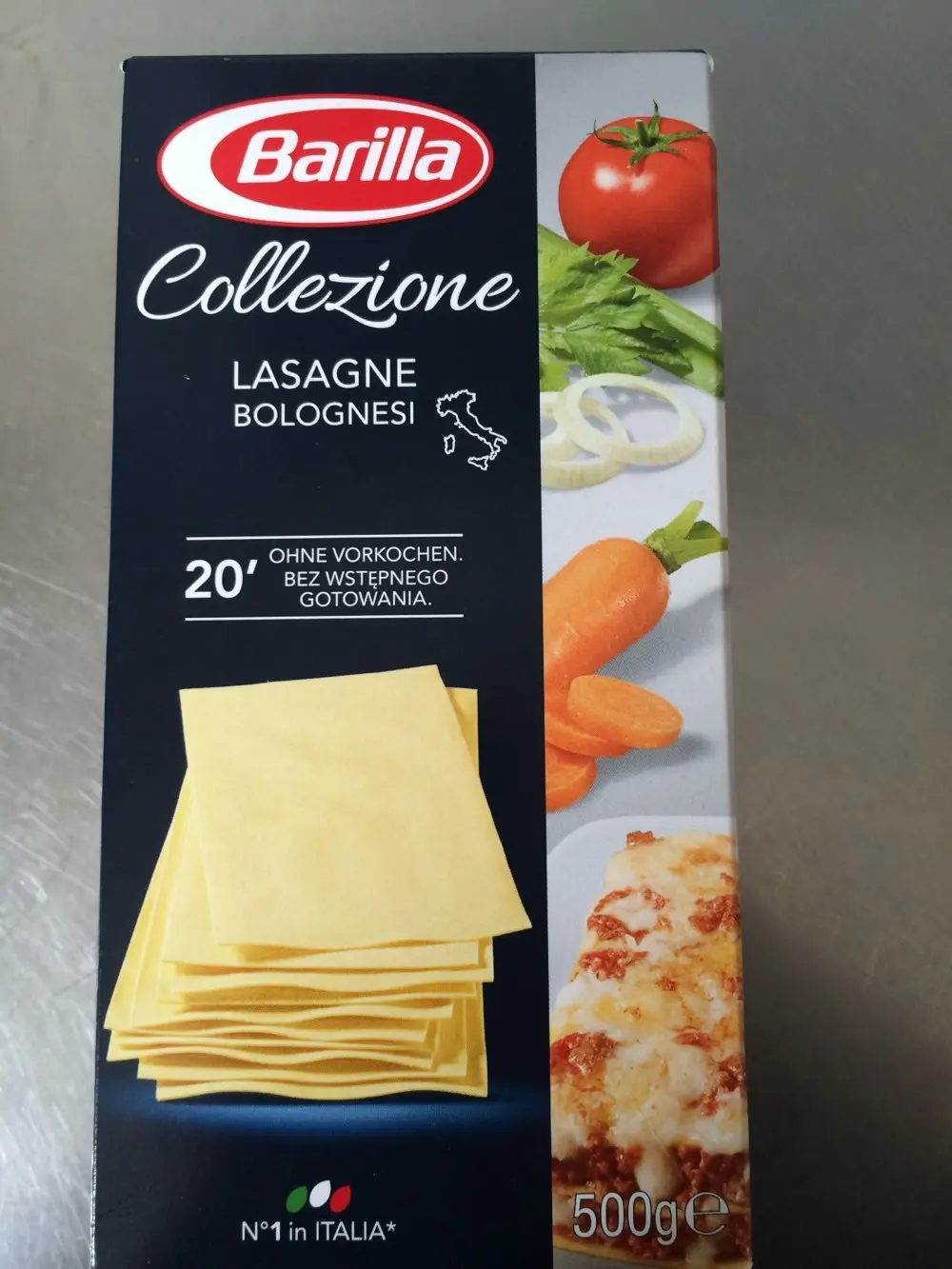 Макаронные изделия "Barilla" Lasagne 500г (Италия)