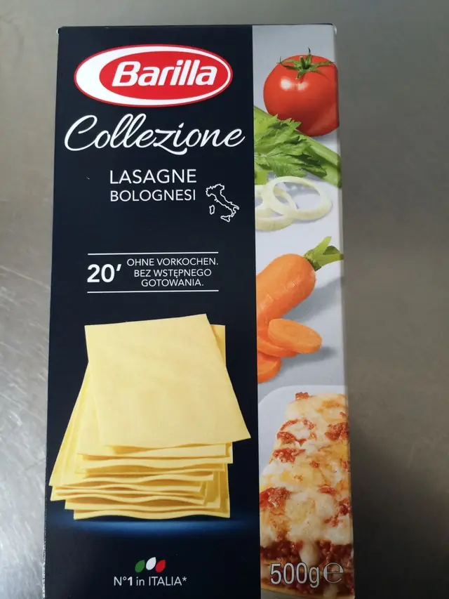 Макаронные изделия "Barilla" Lasagne 500г (Италия)