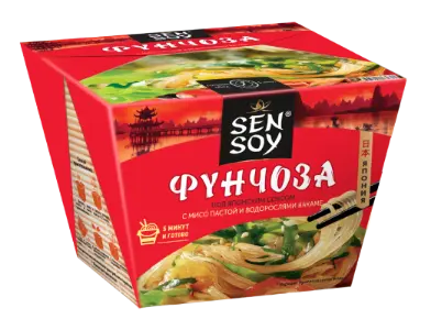 "Sen Soy" Фунчоза под японским соусом 125г (Россия)