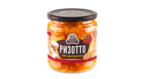 "Семилукская трапеза" Закуска овощная Ризотто по-милански 460г (Россия)