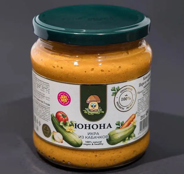"Юнона" Икра из кабачков 480г СБ (Россия)
