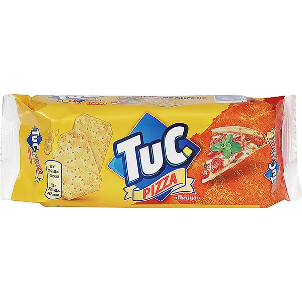 Крекер "TUC" со вкусом пиццы 100г (Россия)