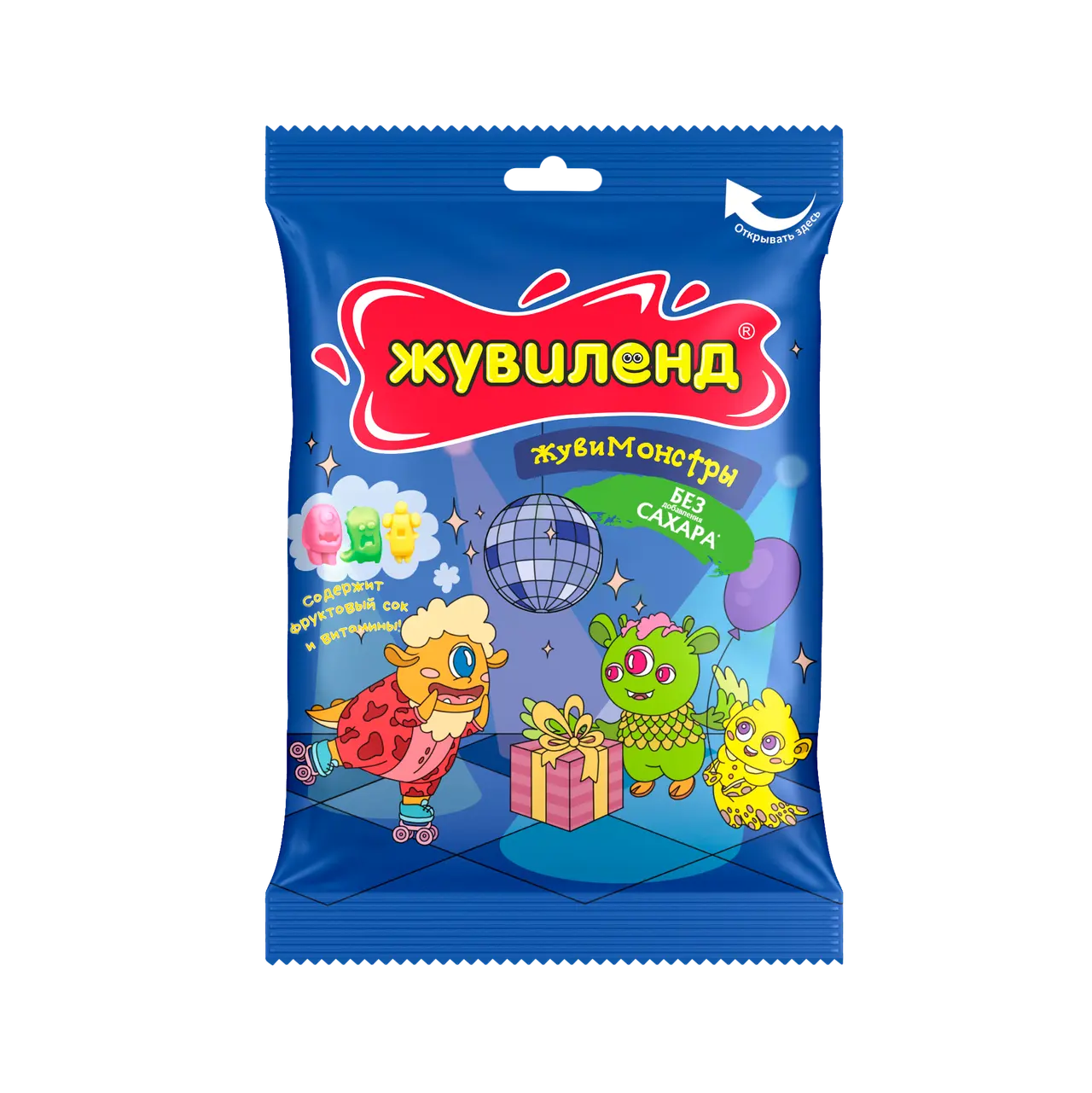 "Лаконд" Жувиленд ЖувиМонстры 50г (Россия)