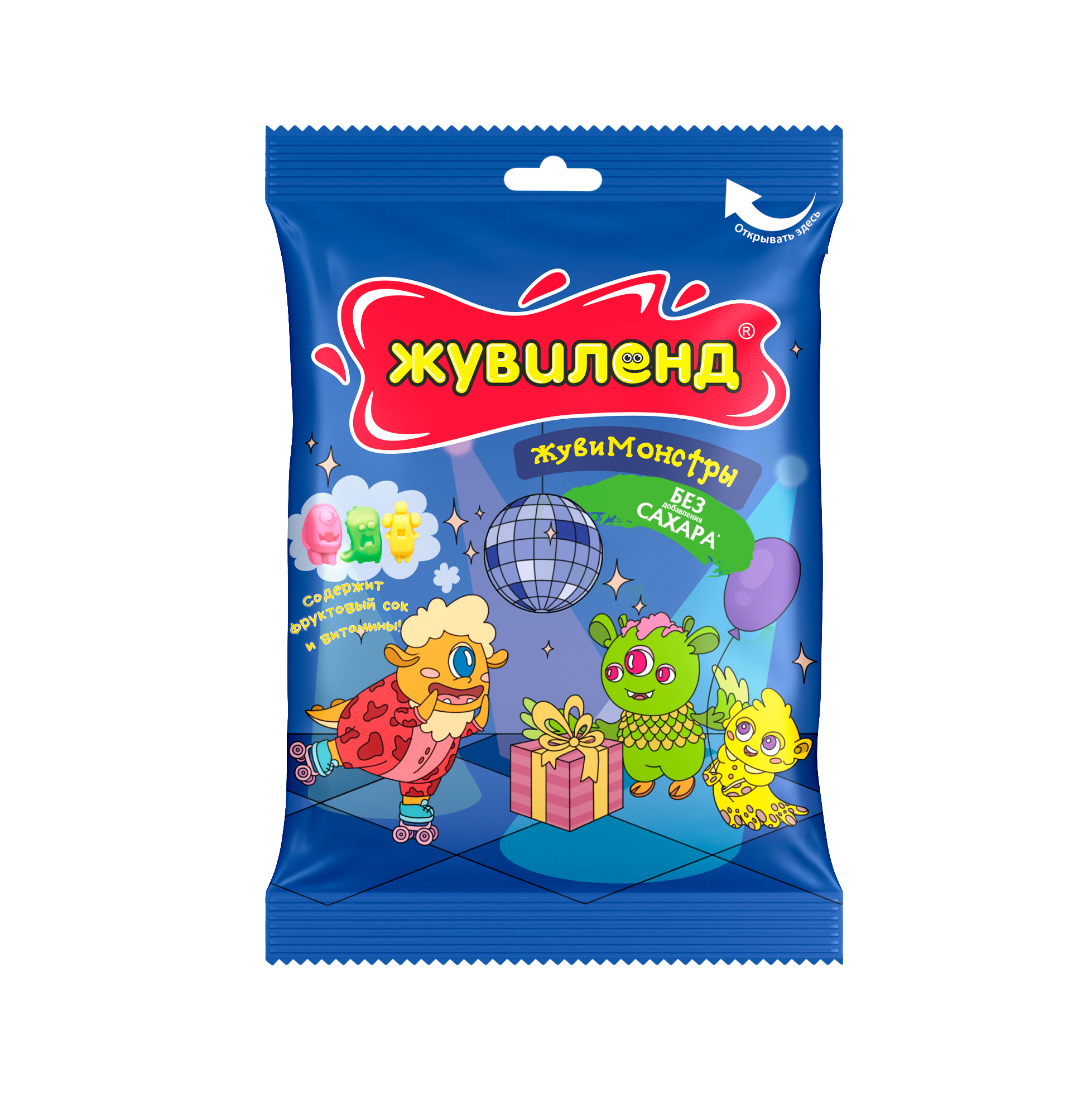 "Лаконд" Жувиленд ЖувиМонстры 50г (Россия)