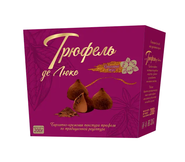 "Лаконд" Конфеты "Truffel De Luxe" ореховый без сахара 200г (Россия)