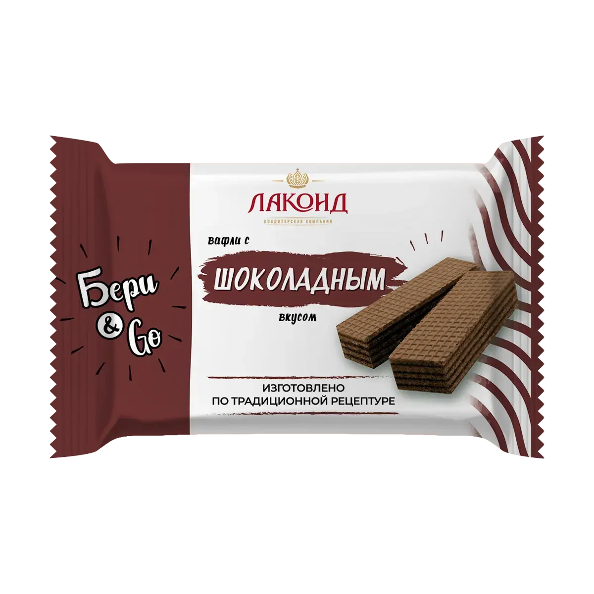 "Лаконд" Вафли шоколадные 145г (Россия)