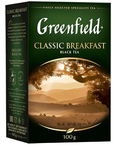 Чай черный "Greenfield" Classic breakfast 50г (Россия)