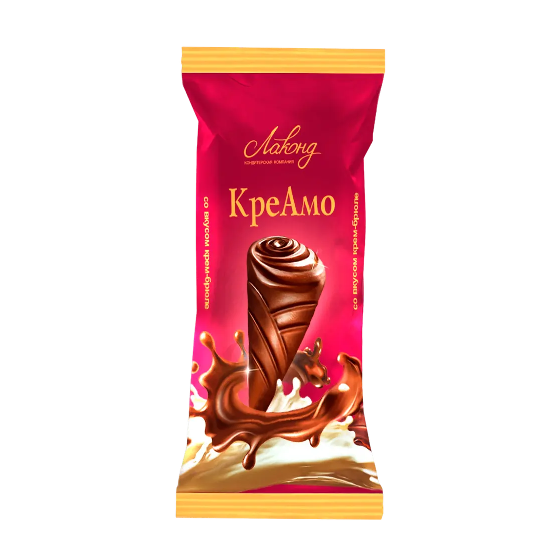 "Лаконд" Конфеты "КреАмо" с кремом брюле, За 1 кг (Россия)