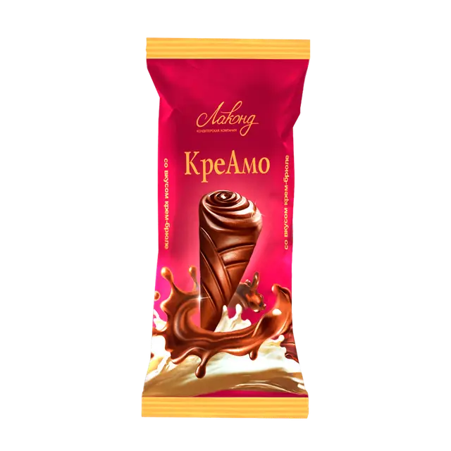 "Лаконд" Конфеты "КреАмо" с кремом брюле, За 1 кг (Россия)