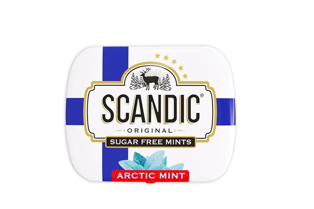 Конфеты SCANDIC без сахара со вкусом "Арктическая мята"