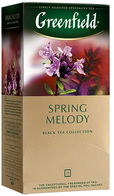 Чай черный байховый Spring Melody Greenfield 25 пак 1.5г(Россия)