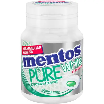 Жевательная резинка "Mentos" Нежная мята 15,5г (Россия)
