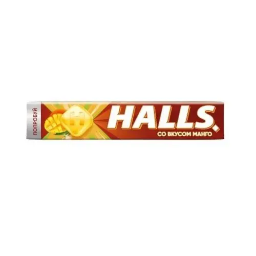 Леденец "Halls" Манго 25г (Армения)