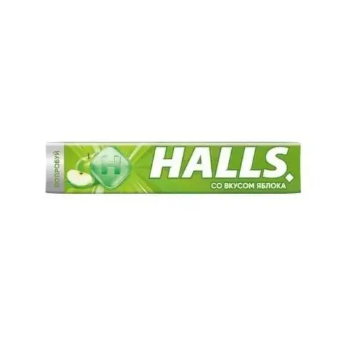 Леденец "Halls" Яблоко 25г (Армения)