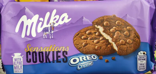 Печенье "Milka" Oreo Sensations 156г (Швейцария)