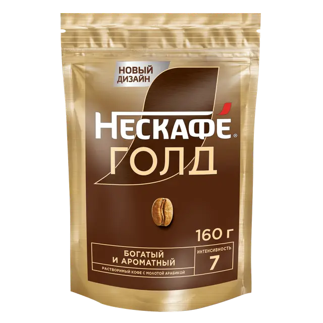 Кофе "NESCAF? Gold" 130г пакет (Россия)